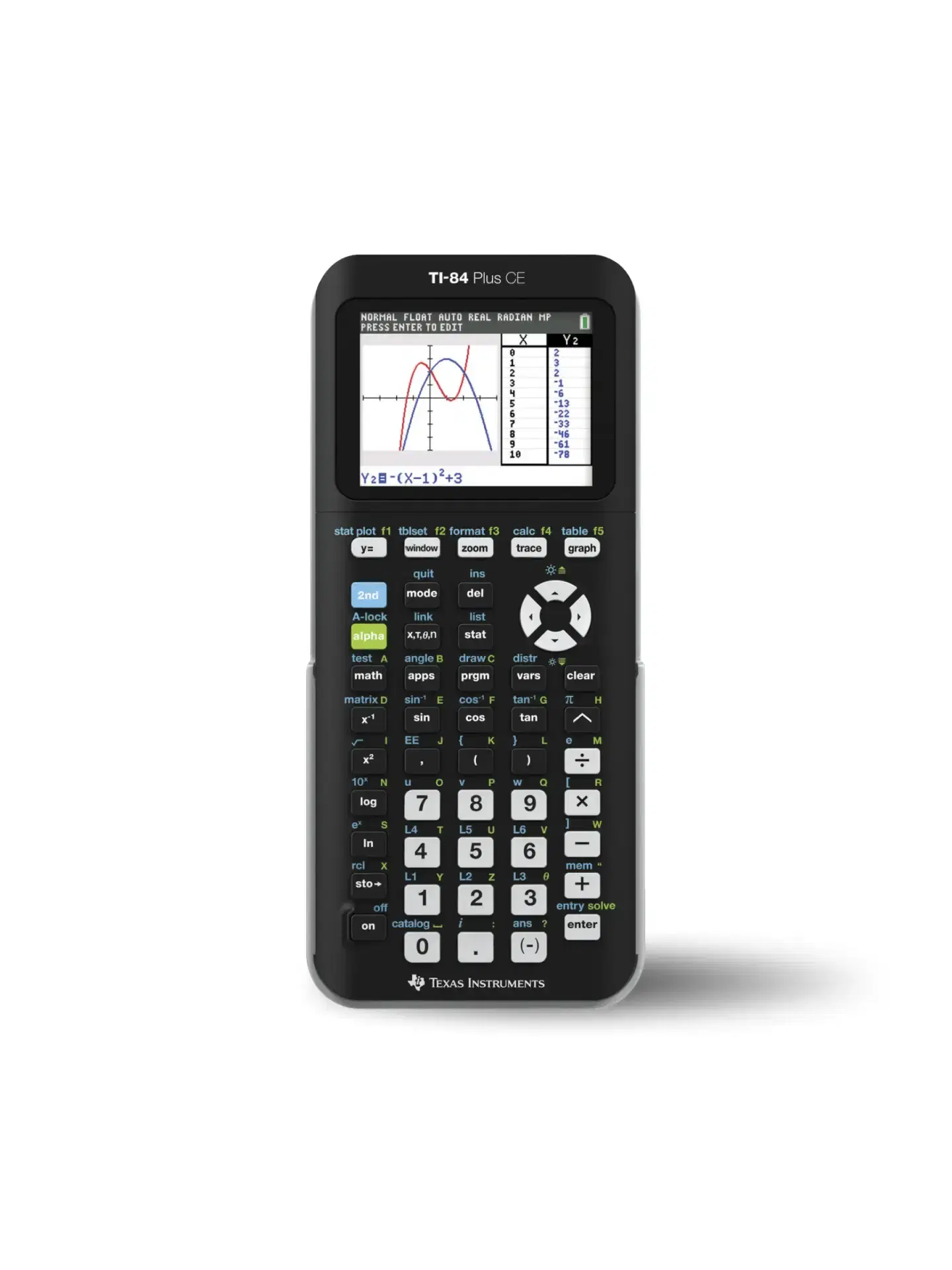Calculadora gráfica ti 84 plus ce + 1 año de garantía_15