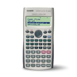 calculadora casio financiera fc 100v