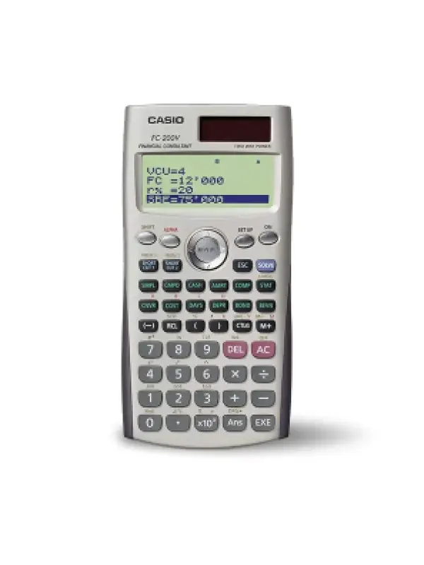calculadora financiera fc 200v