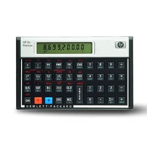 calculadora financiera HP 12c platinum